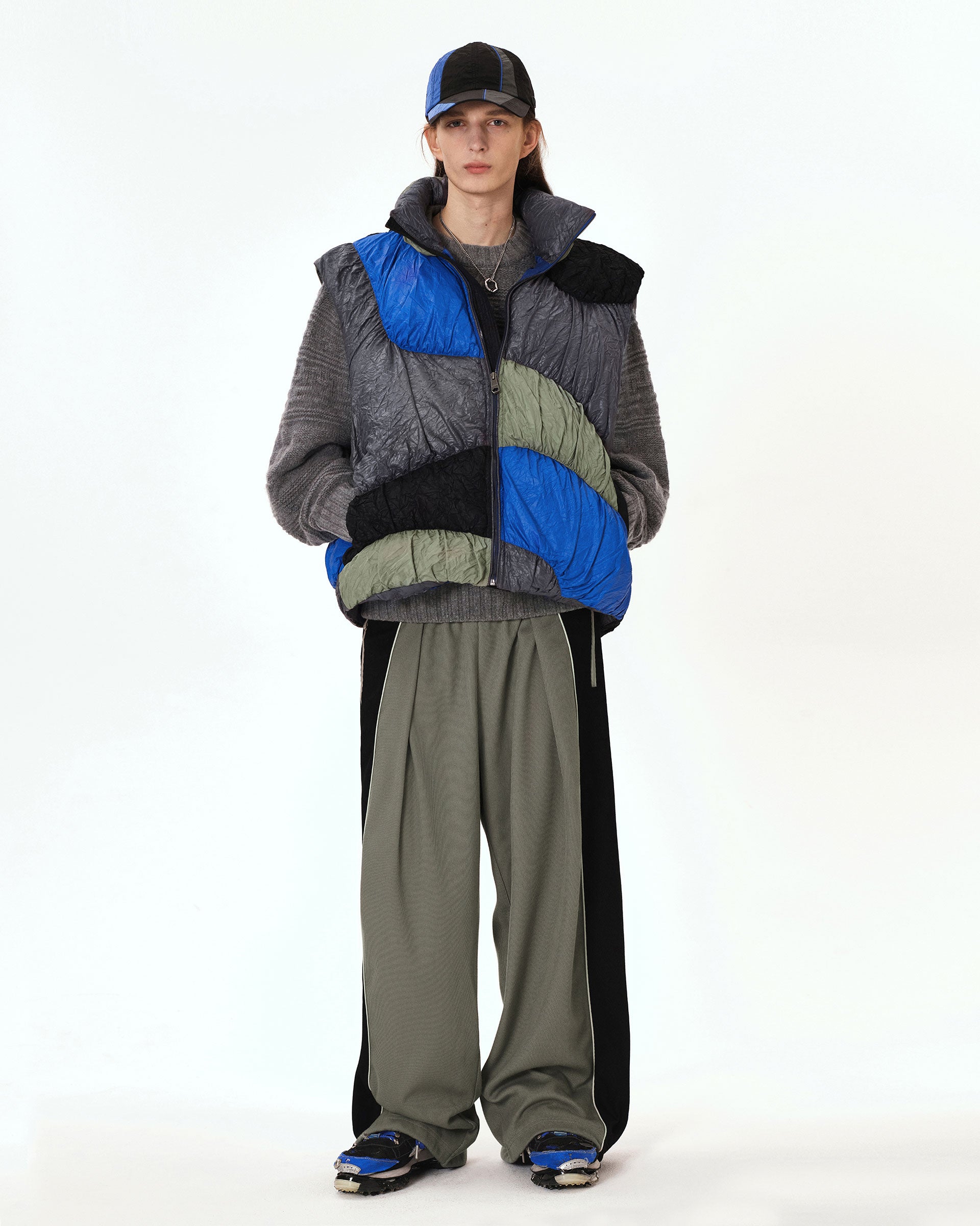 Ader Error - Aren down vest (Multi) product image 1 | TRAB K-Fashion Australia