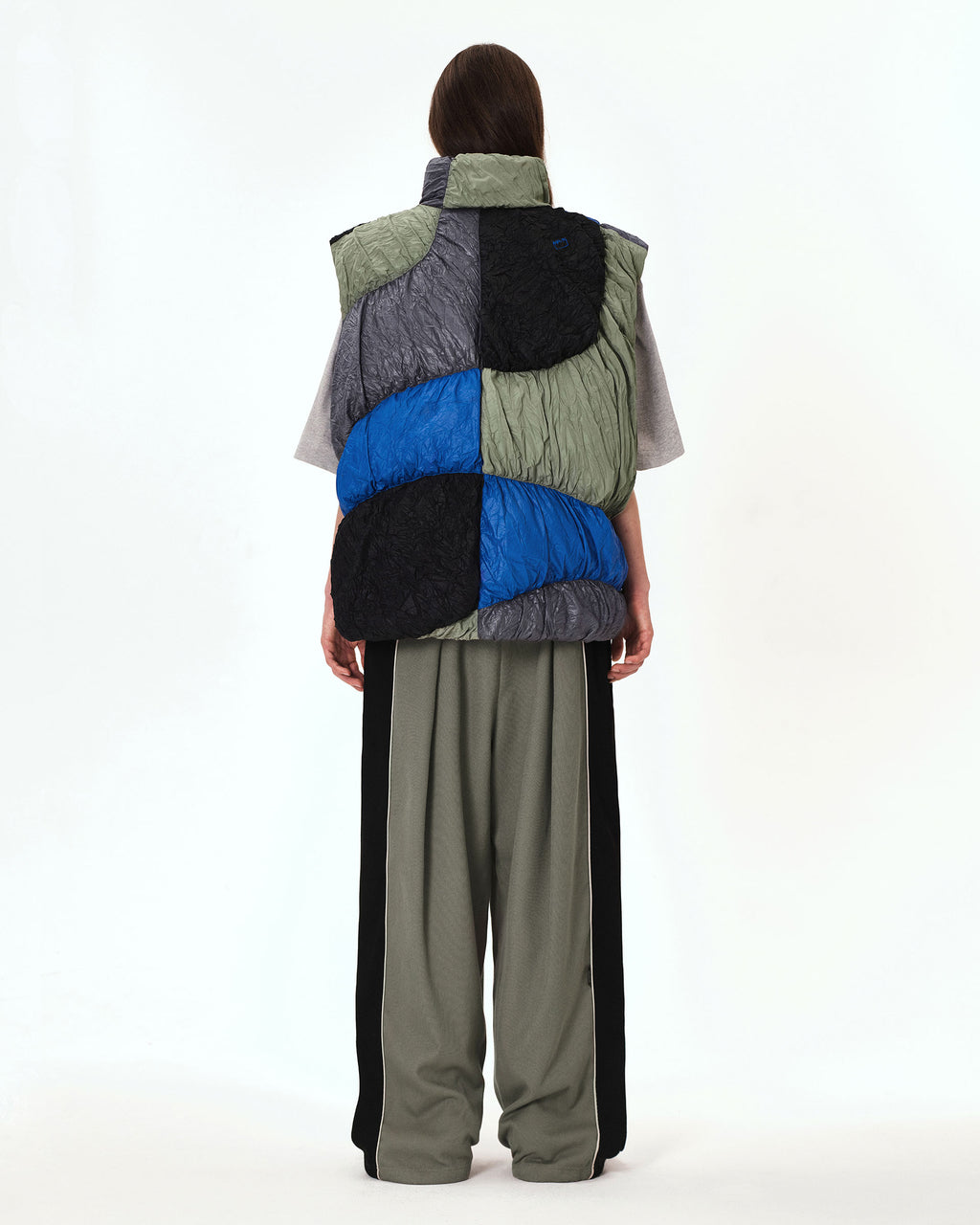 Ader Error - Aren down vest (Multi) product image 5 | TRAB K-Fashion Australia