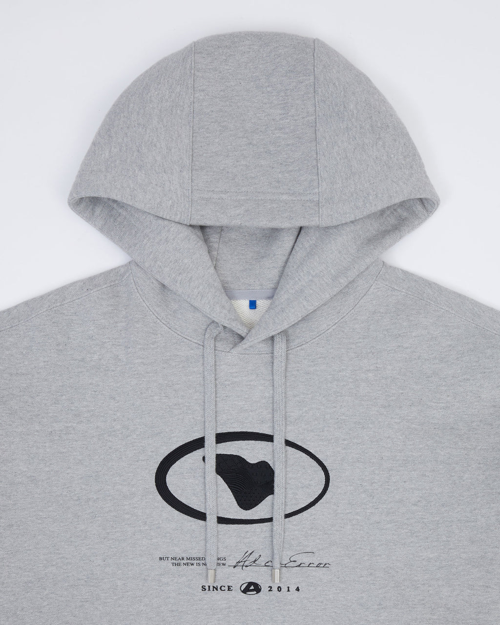 Ader Error - Etik logo hoodie (Grey) product image 8 | TRAB K-Fashion Australia