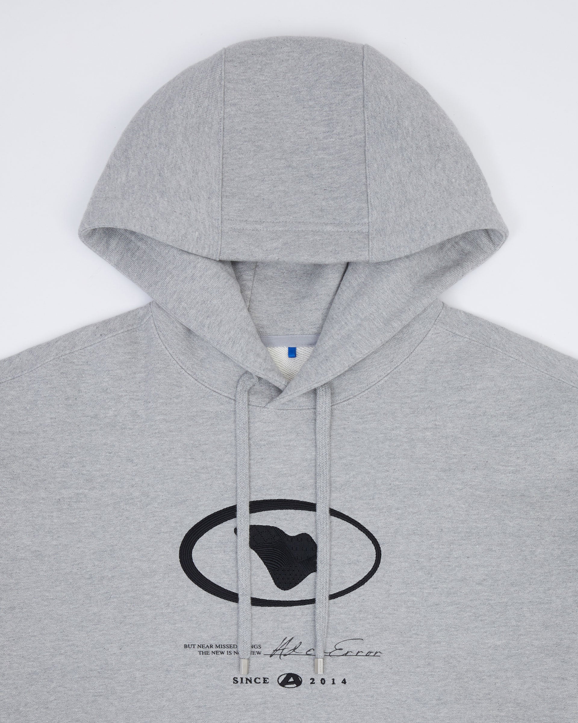 Ader Error - Etik logo hoodie (Grey) product image 8 | TRAB K-Fashion Australia