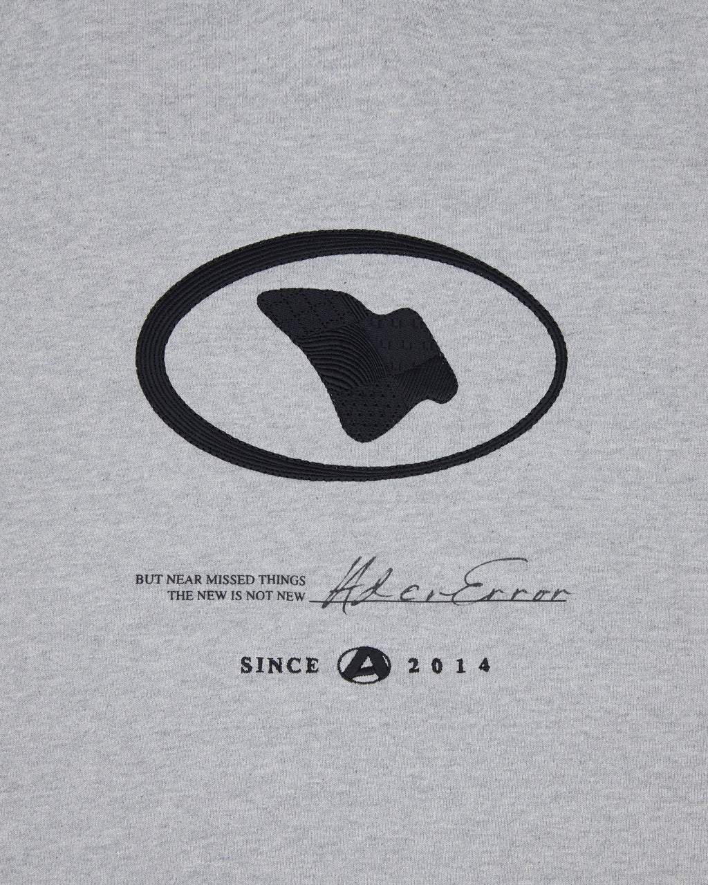 Ader Error - Etik logo hoodie (Grey) product image 9 | TRAB K-Fashion Australia