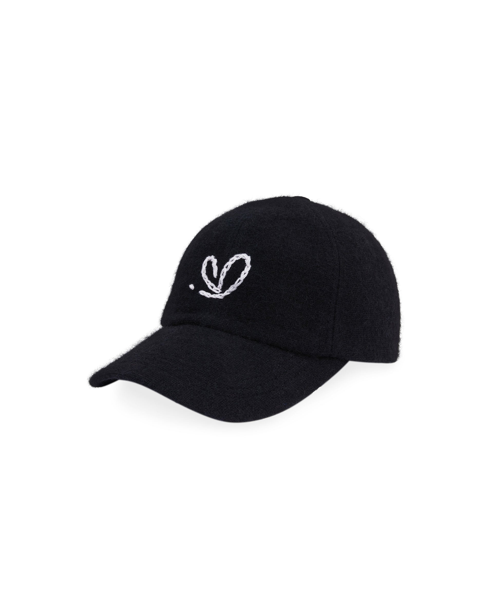 Ader Error - Twinkle heart logo cap (Noir) product image 1 | TRAB K-Fashion Australia