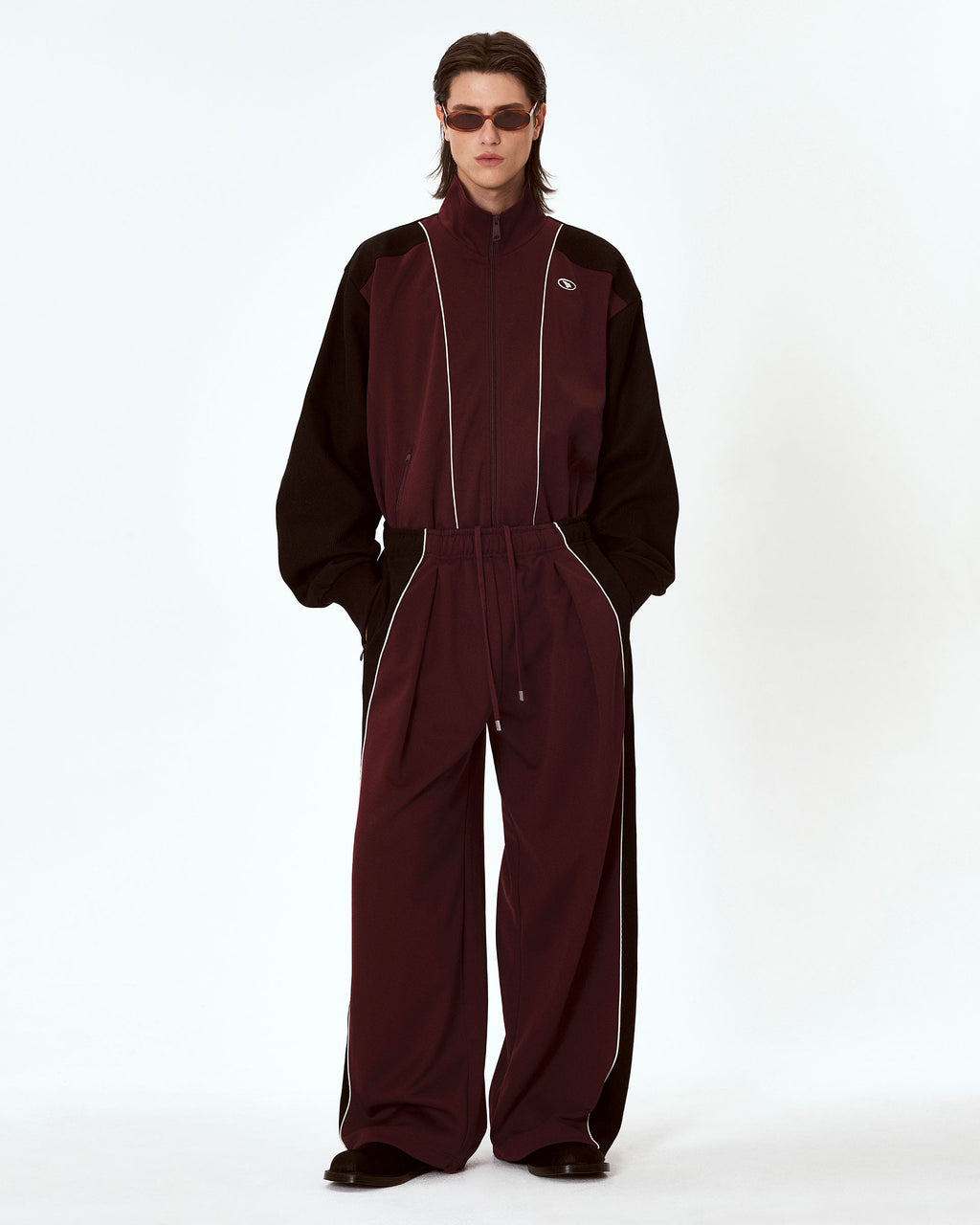 Ader Error - Rawul sweatpants (Burgundy) product image 1 | TRAB K-Fashion Australia