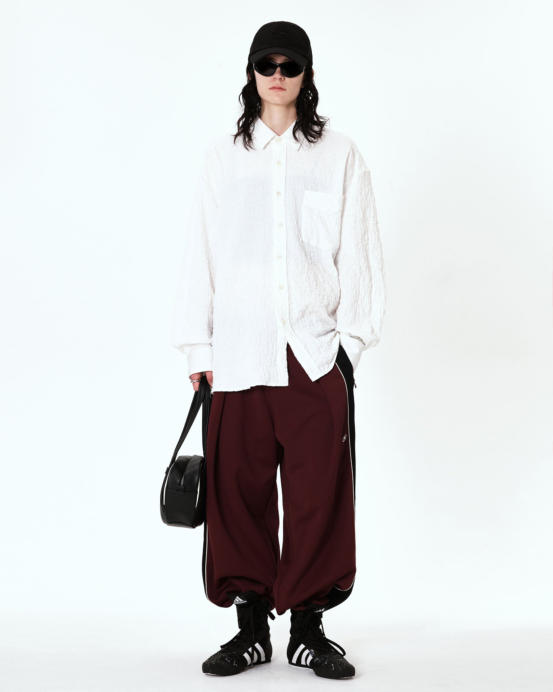 Ader Error - Rawul sweatpants (Burgundy) product image 3 | TRAB K-Fashion Australia