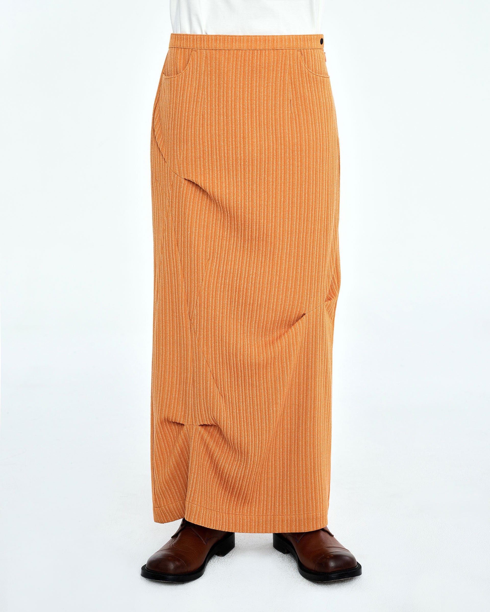 Ader Error - Vesinet long skirt (Orange) product image 3 | TRAB K-Fashion Australia