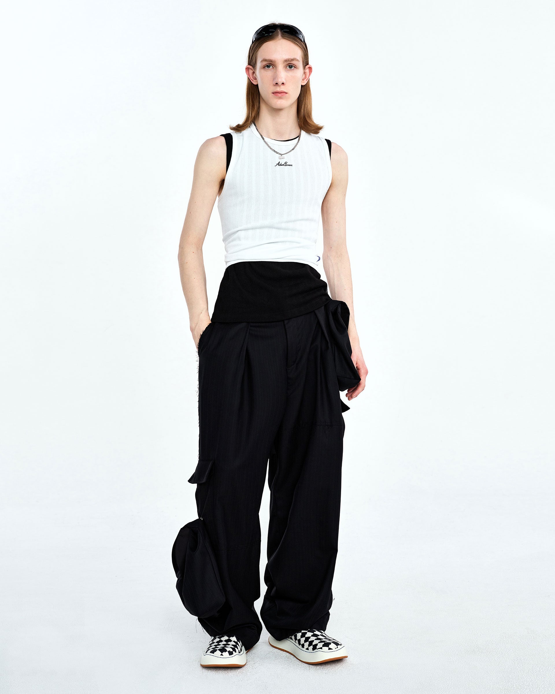 Ader Error - Tard cargo pants (Noir) product image 2 | TRAB K-Fashion Australia