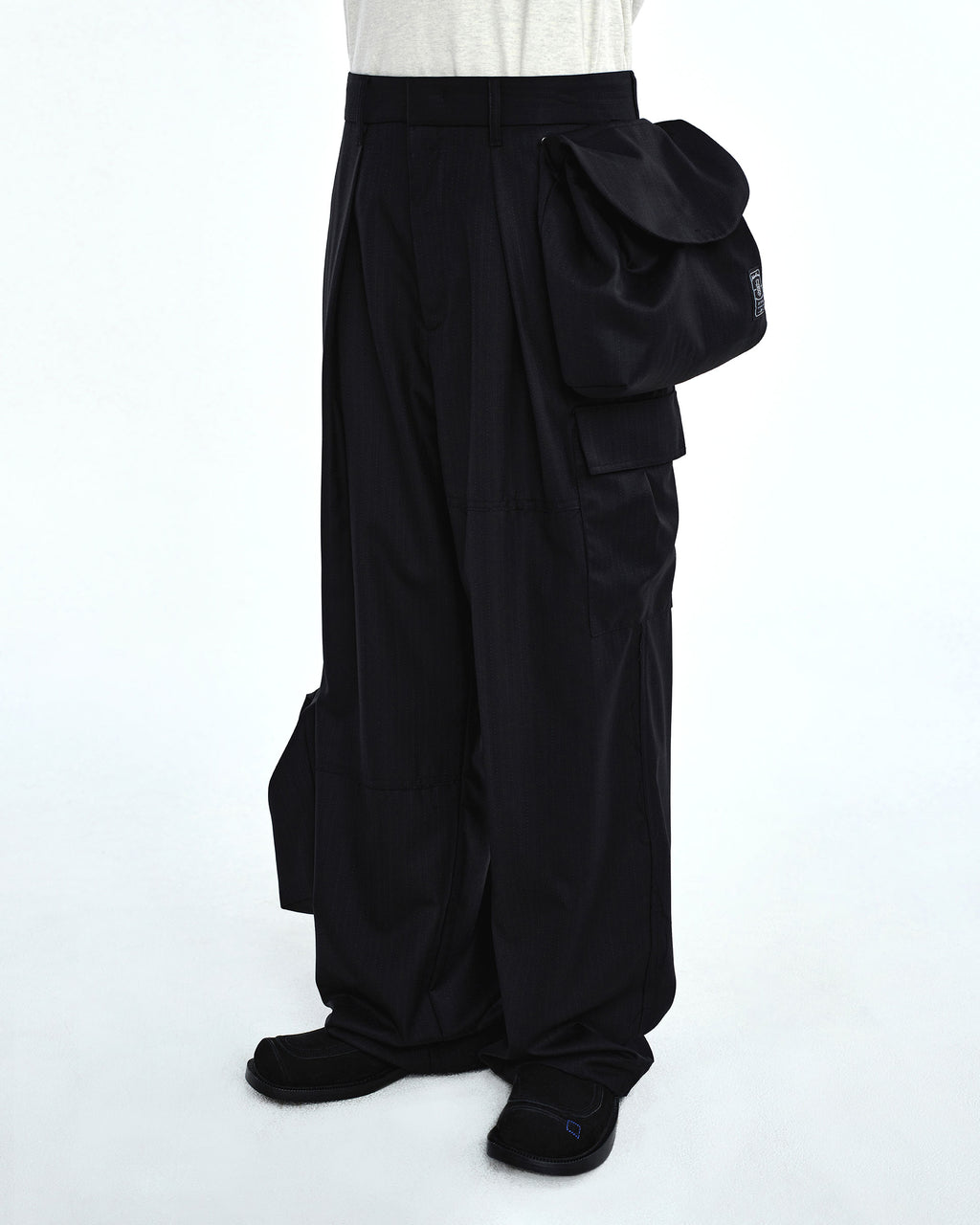 Ader Error - Tard cargo pants (Noir) product image 4 | TRAB K-Fashion Australia