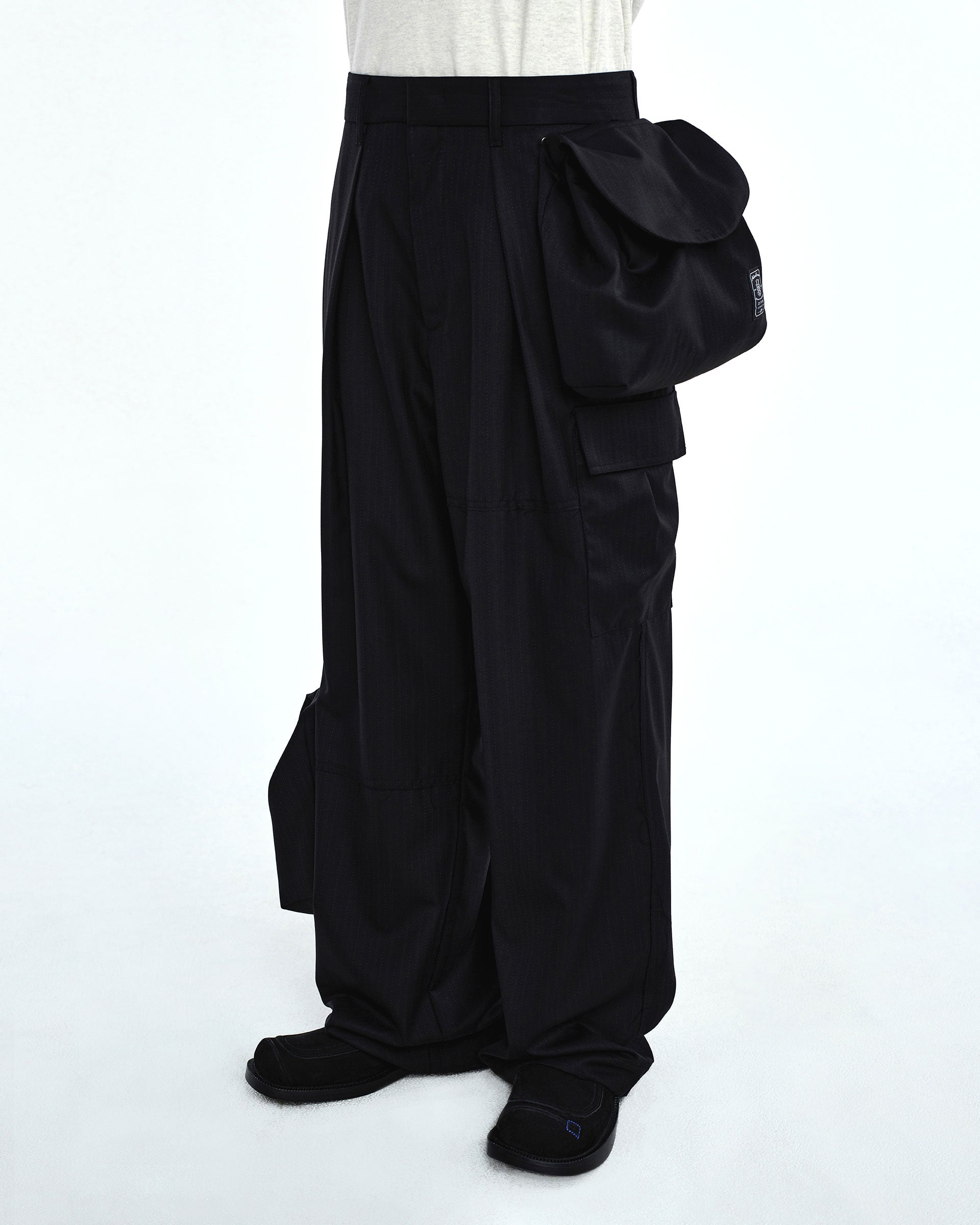 Ader Error - Tard cargo pants (Noir) product image 4 | TRAB K-Fashion Australia