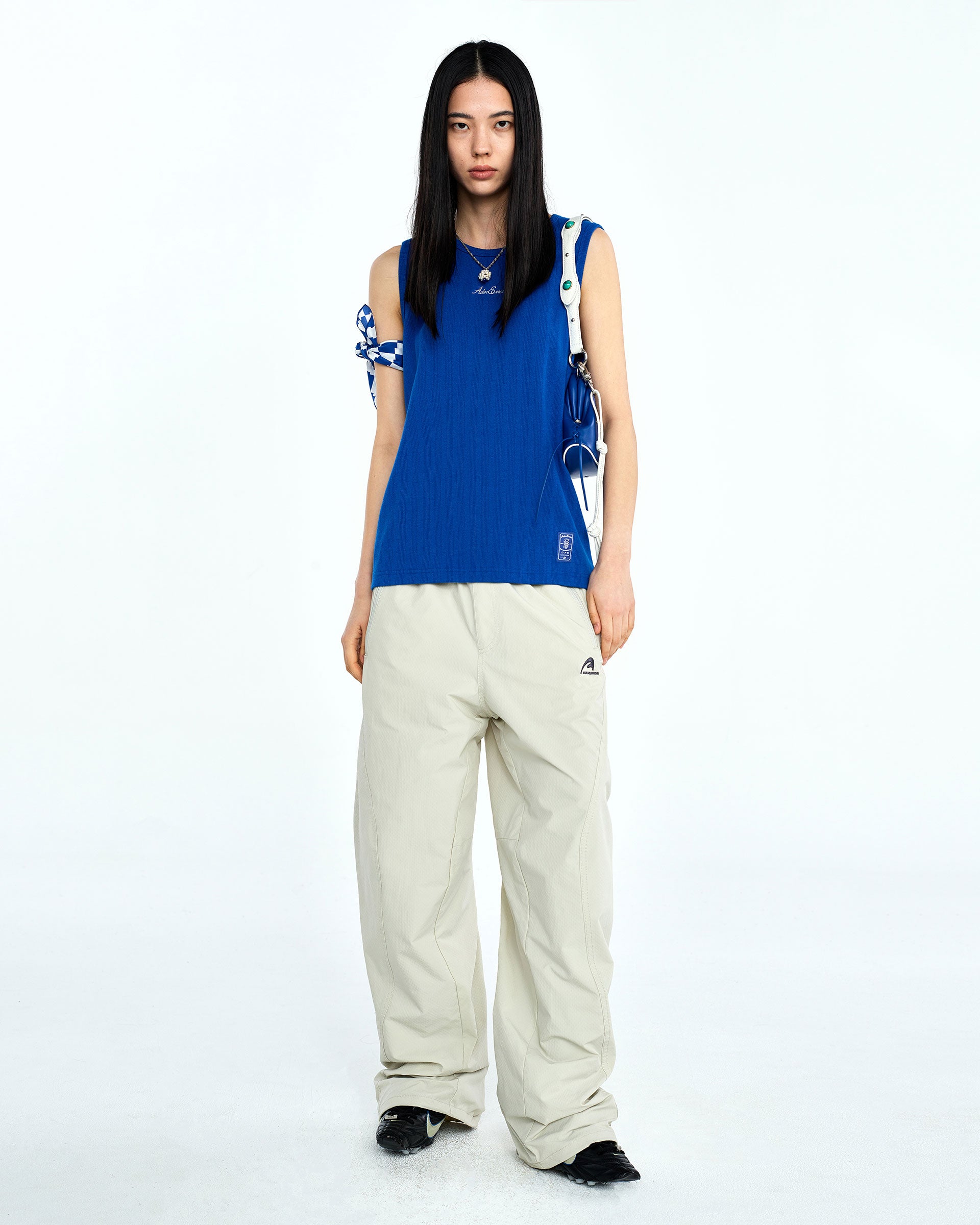 Ader Error - Plue trousers (Beige) product image 2 | TRAB K-Fashion Australia