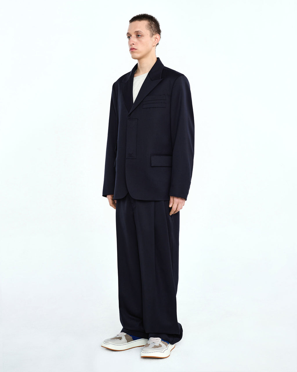 Ader Error - Bid blazer (Navy) product image 6 | TRAB K-Fashion Australia