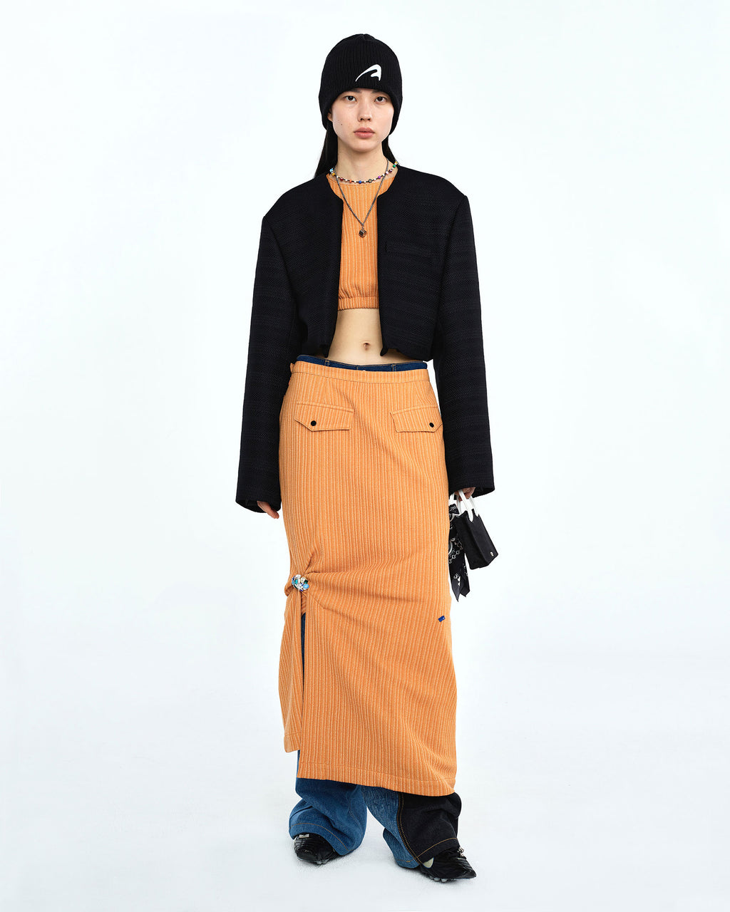 Ader Error - Compo blazer (Noir) product image 1 | TRAB K-Fashion Australia
