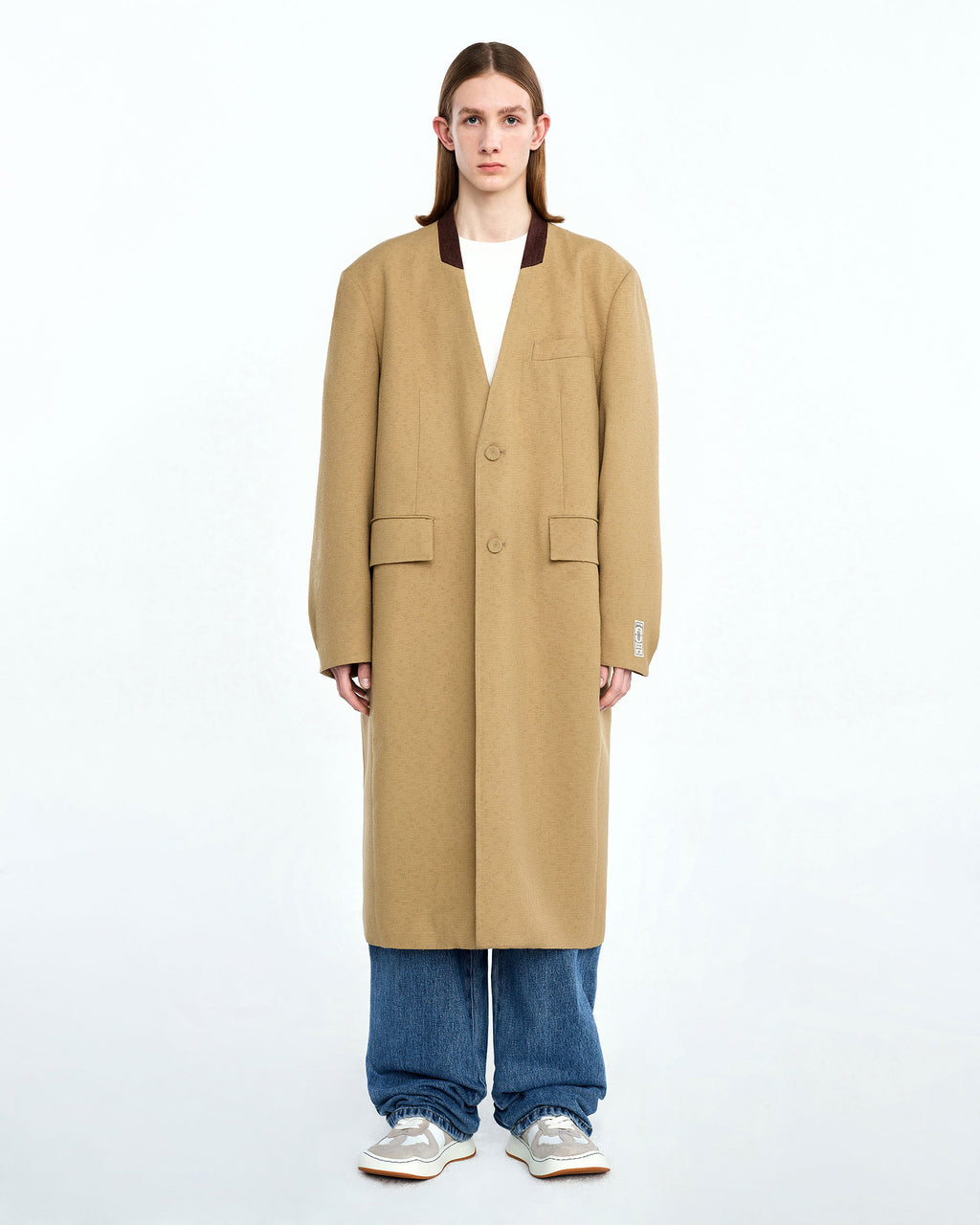 Ader Error - Nufe coat (Beige) product image 4 | TRAB K-Fashion Australia