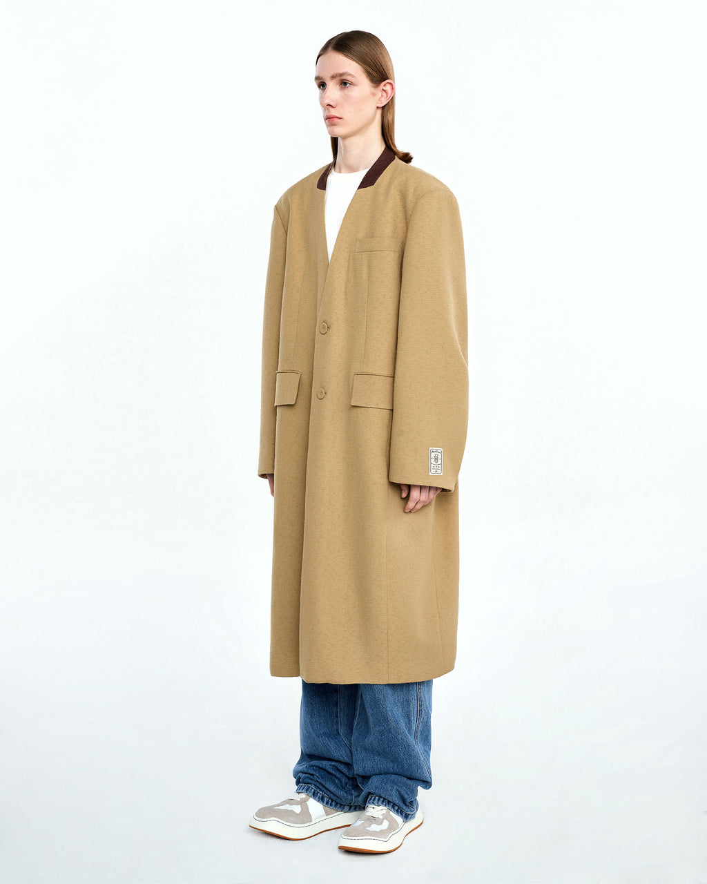 Ader Error - Nufe coat (Beige) product image 5 | TRAB K-Fashion Australia