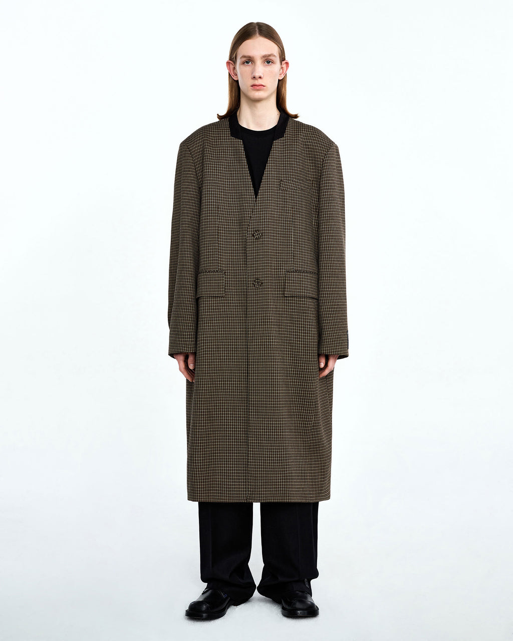 Ader Error - Nufe coat (Check) product image 4 | TRAB K-Fashion Australia