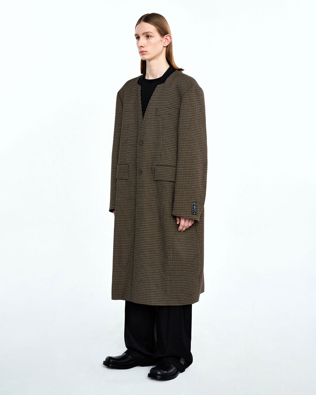 Ader Error - Nufe coat (Check) product image 5 | TRAB K-Fashion Australia
