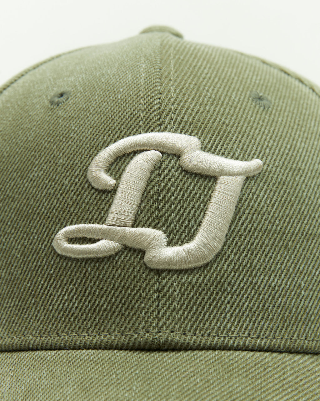 Ader Error - Cursive trs cap (Khaki) product image 6 | TRAB K-Fashion Australia