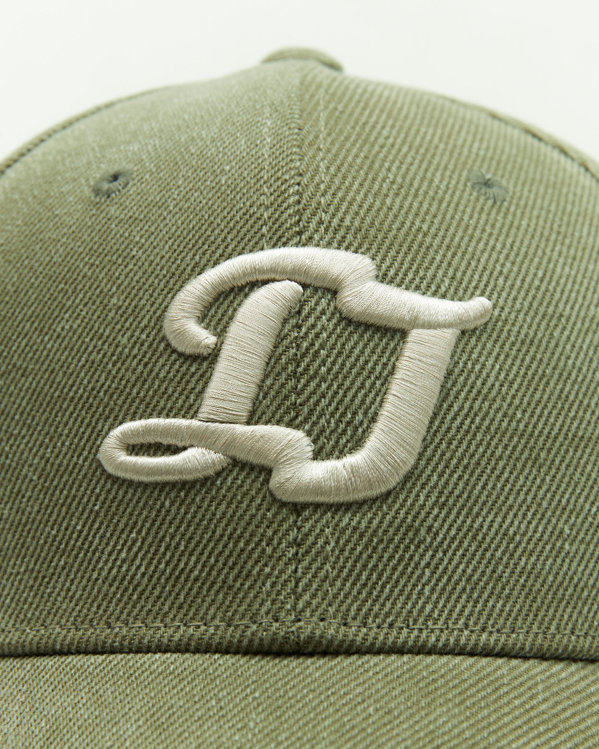 Ader Error - Cursive trs cap (Khaki) product image 6 | TRAB K-Fashion Australia
