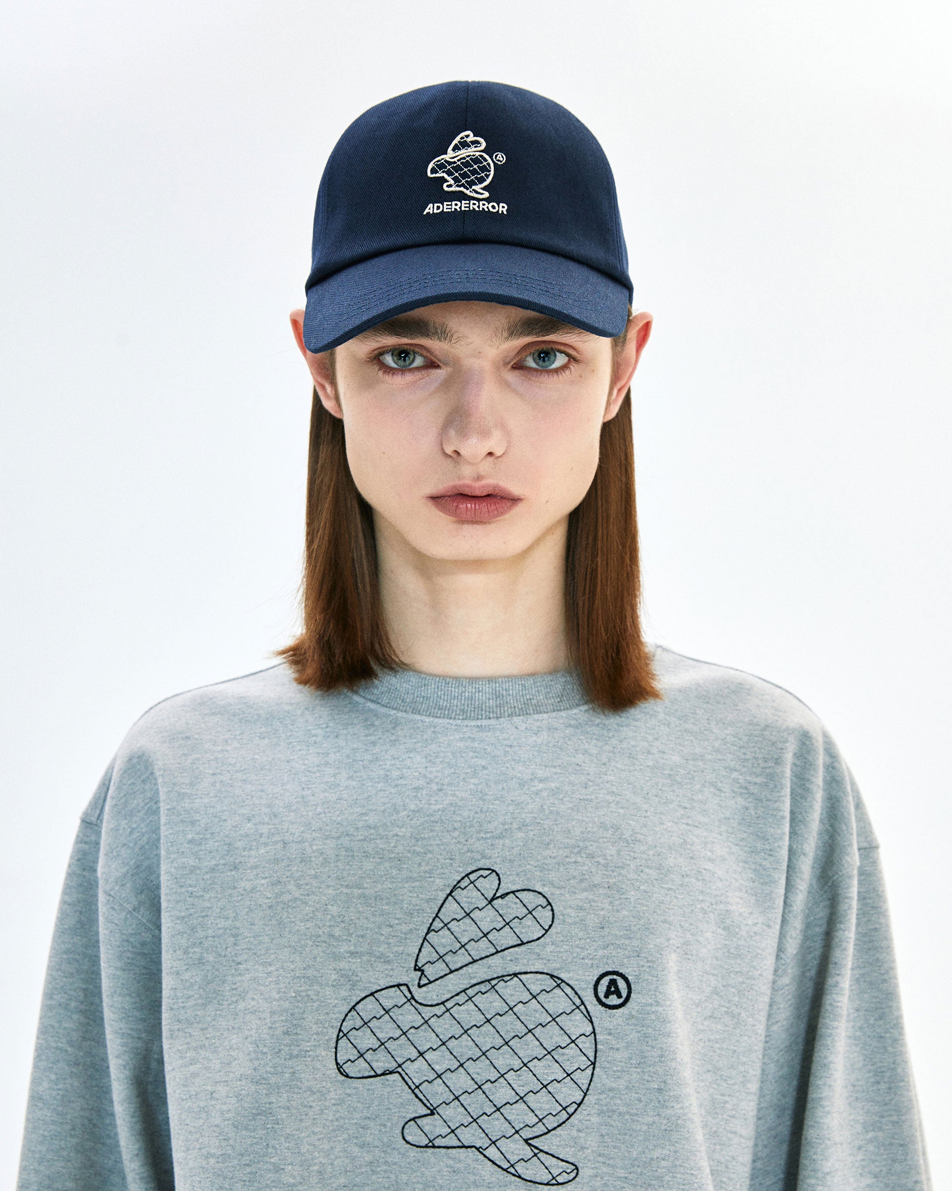 Ader Error - Twinny logo cap (Navy) product image 5 | TRAB K-Fashion Australia