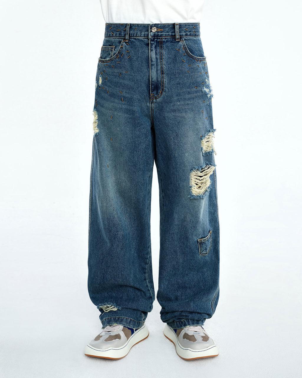 Ader Error - Bart jeans (Blue) product image 2 | TRAB K-Fashion Australia