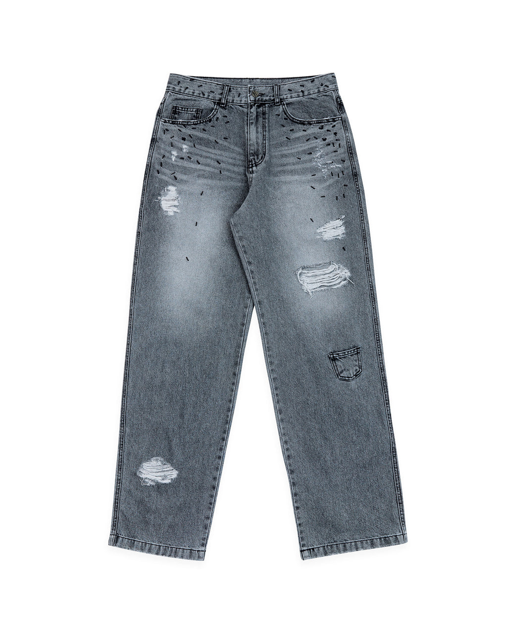 Ader Error - Bart jeans (Gray) product image 12 | TRAB K-Fashion Australia