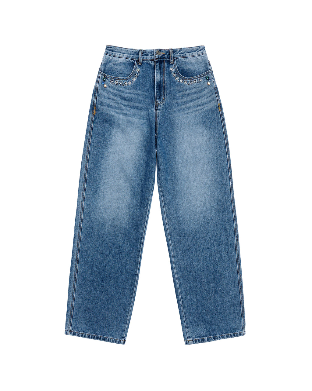 Ader Error - Gem jeans (Blue) product image 10 | TRAB K-Fashion Australia