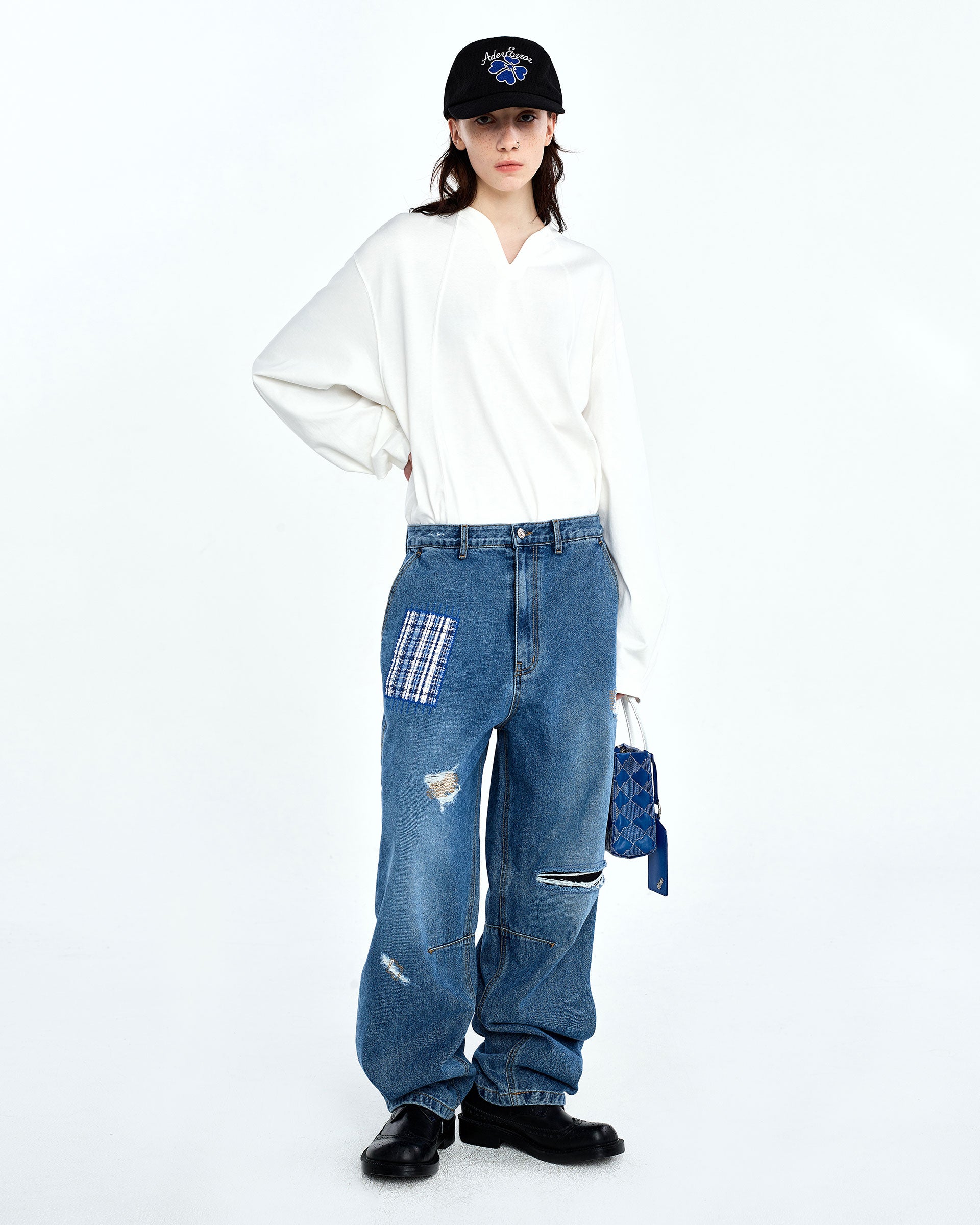 Ader Error - Mimik jeans (Blue) product image 2 | TRAB K-Fashion Australia