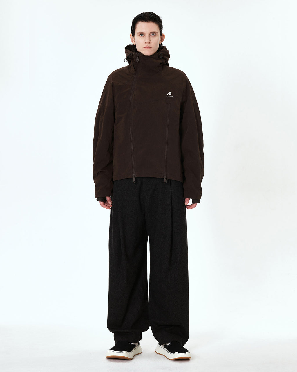 Ader Error - Plue windbreaker (Brown) product image 3 | TRAB K-Fashion Australia
