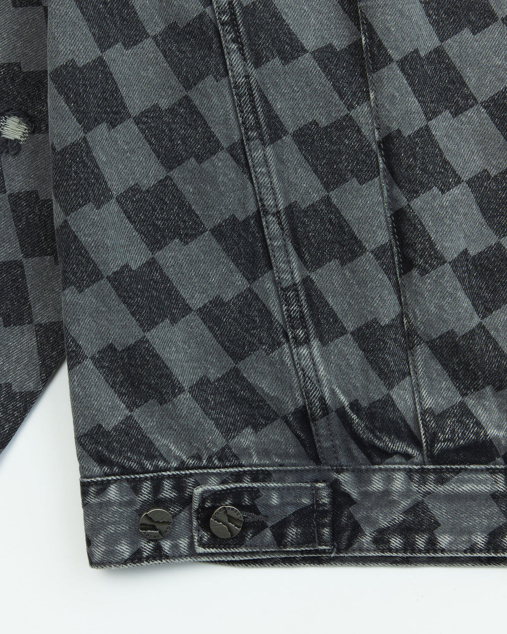 Ader Error - Tenit trucker jacket (Gray) product image 10 | TRAB K-Fashion Australia