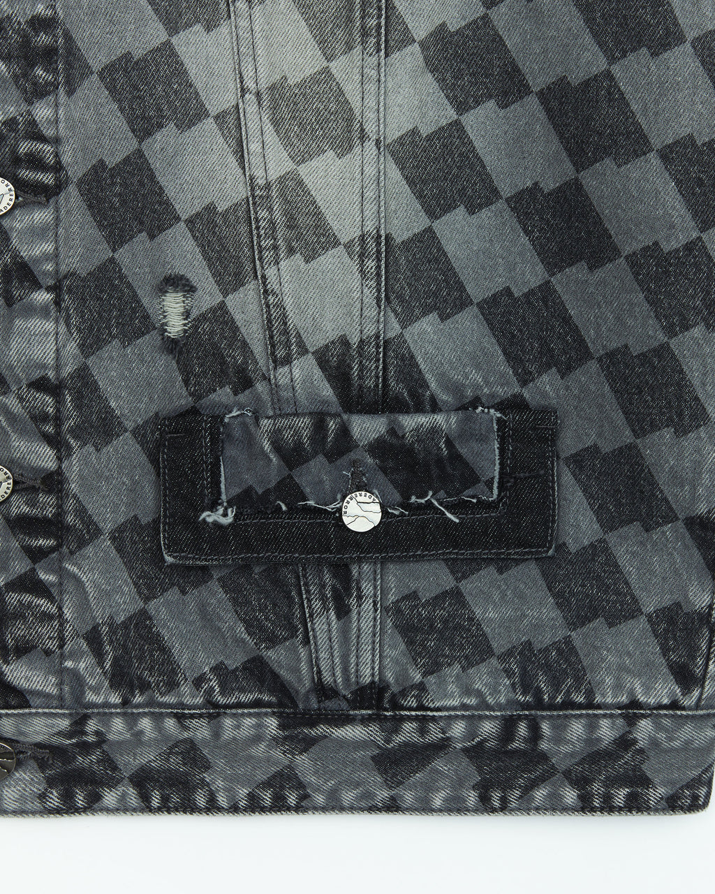 Ader Error - Tenit trucker jacket (Gray) product image 7 | TRAB K-Fashion Australia