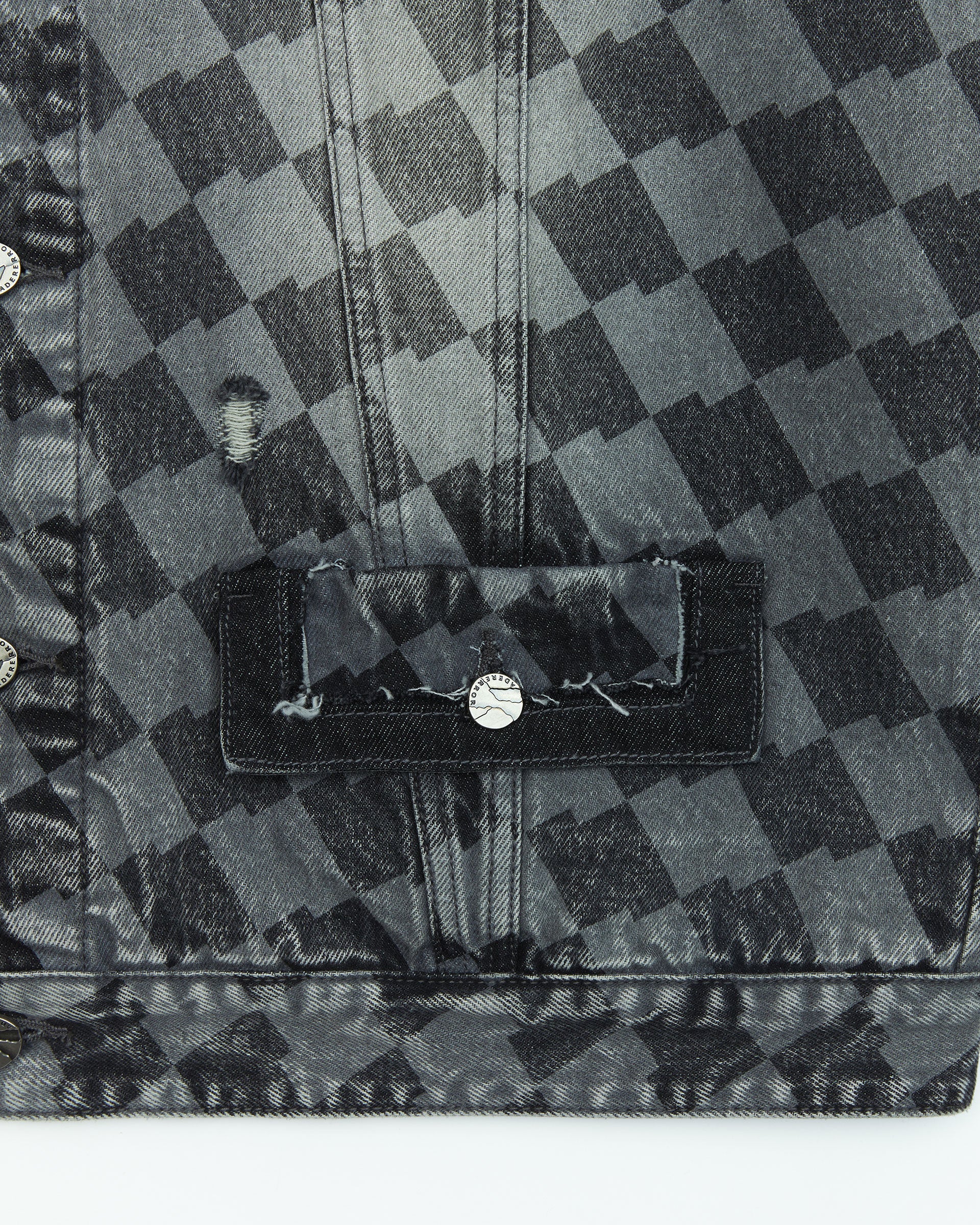 Ader Error - Tenit trucker jacket (Gray) product image 7 | TRAB K-Fashion Australia