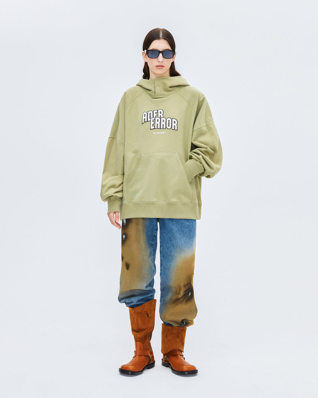 Ader Error - Og; Tab @HD (Khaki) product image 1 | TRAB K-Fashion Australia