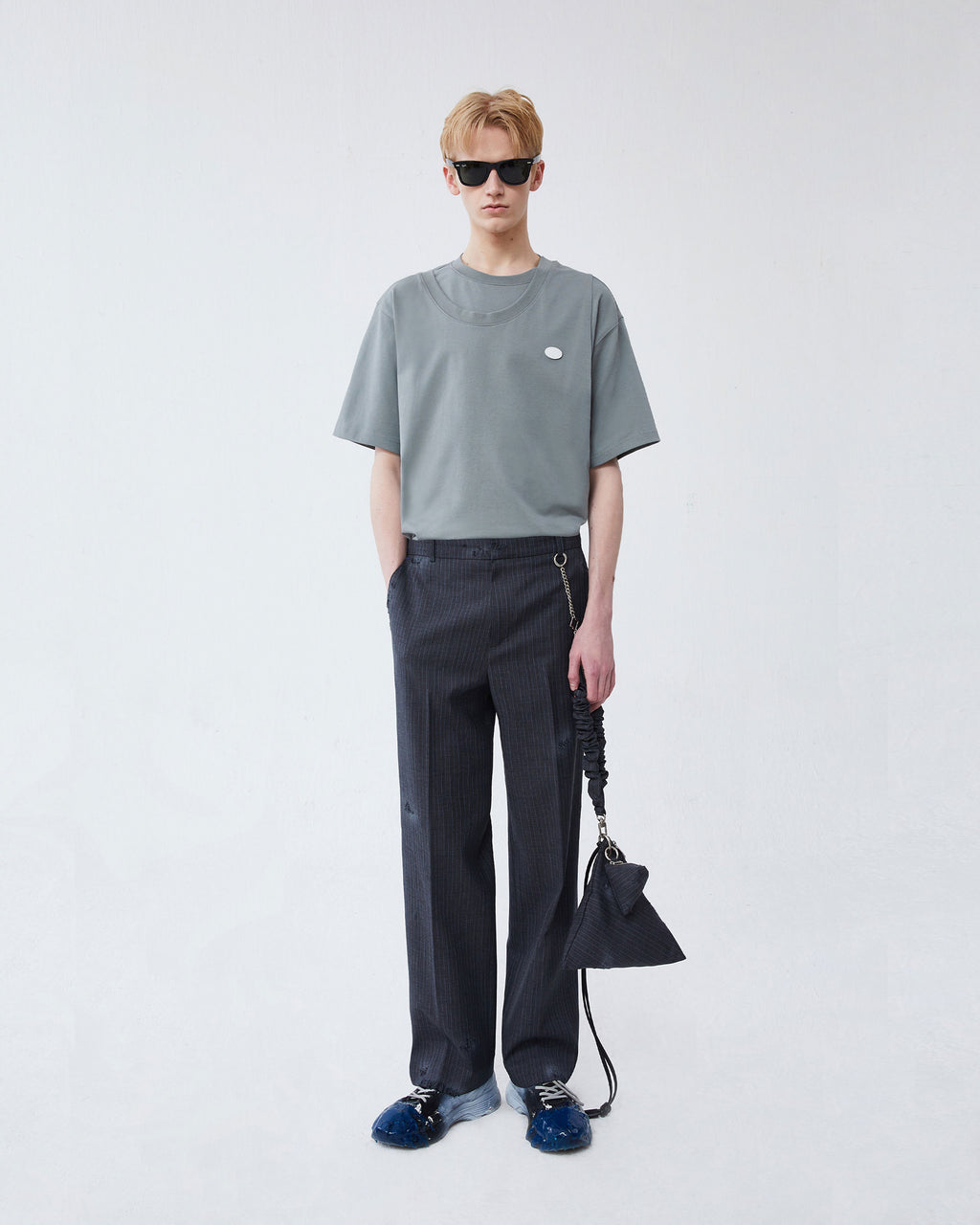Ader Error - Toble slacks (Grey) product image 2 | TRAB K-Fashion Australia