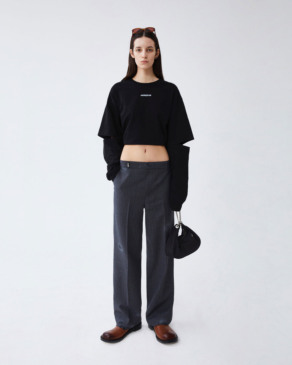 Ader Error - Toble slacks (Grey) product image 3 | TRAB K-Fashion Australia