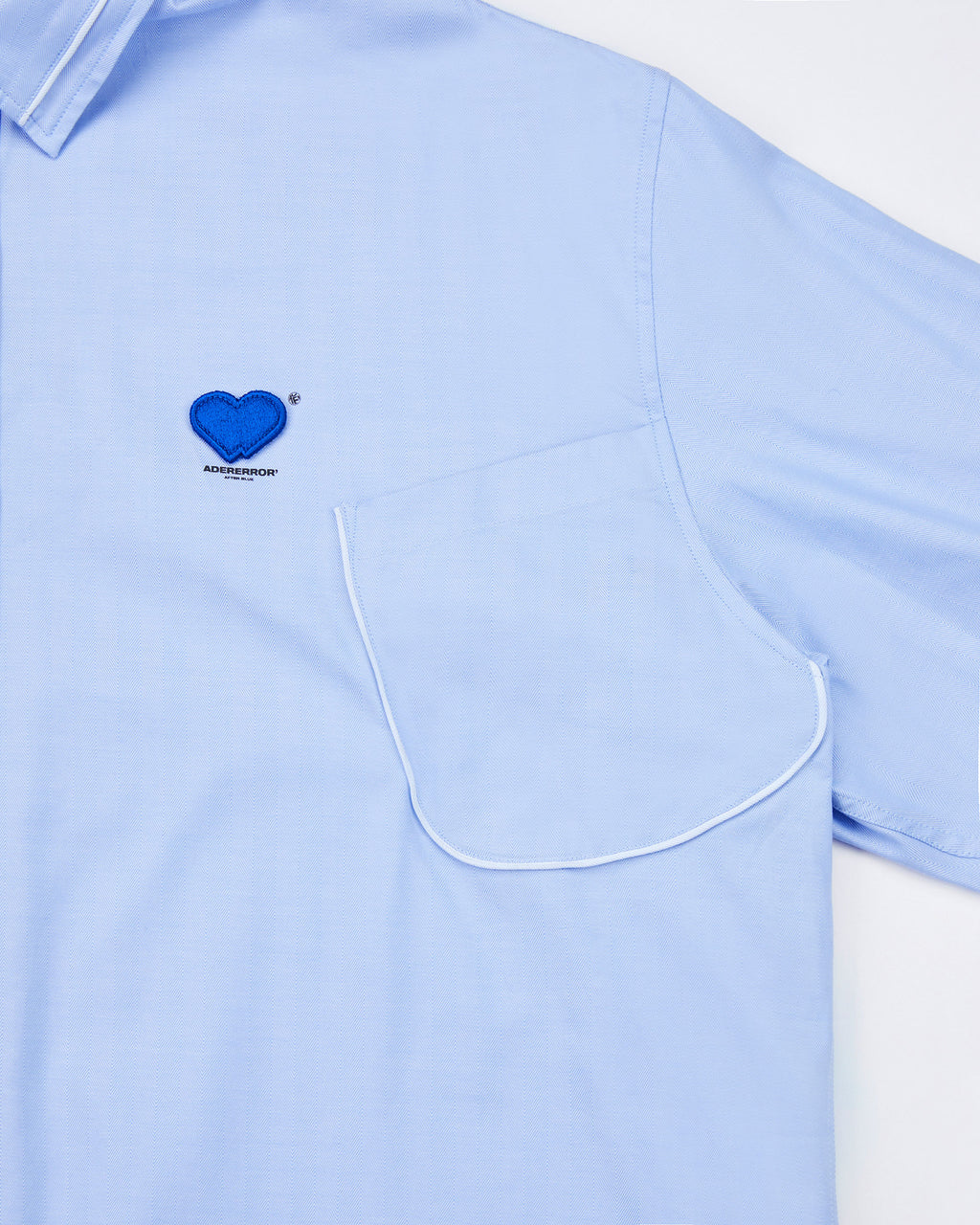 Ader Error - Twin heart logo shirt (Sky blue) product image 7 | TRAB K-Fashion Australia