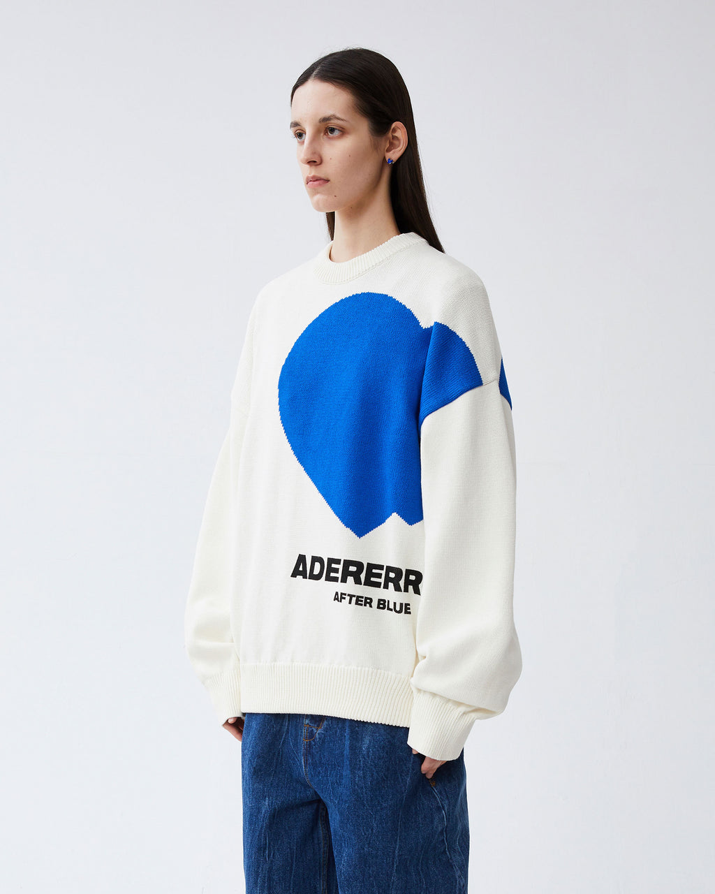 Ader Error - Twin heart logo knit (Ivory) product image 4 | TRAB K-Fashion Australia