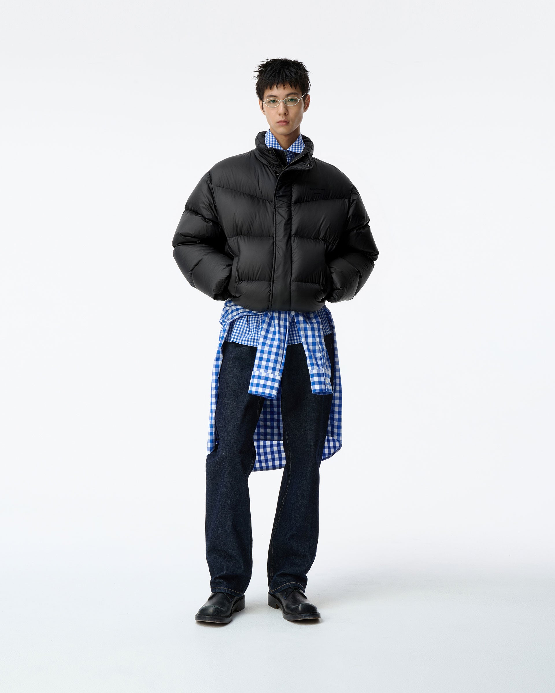 Ader Error - Sig; BL Tag puffer jacket 02 (Noir) product image 12 | TRAB K-Fashion Australia