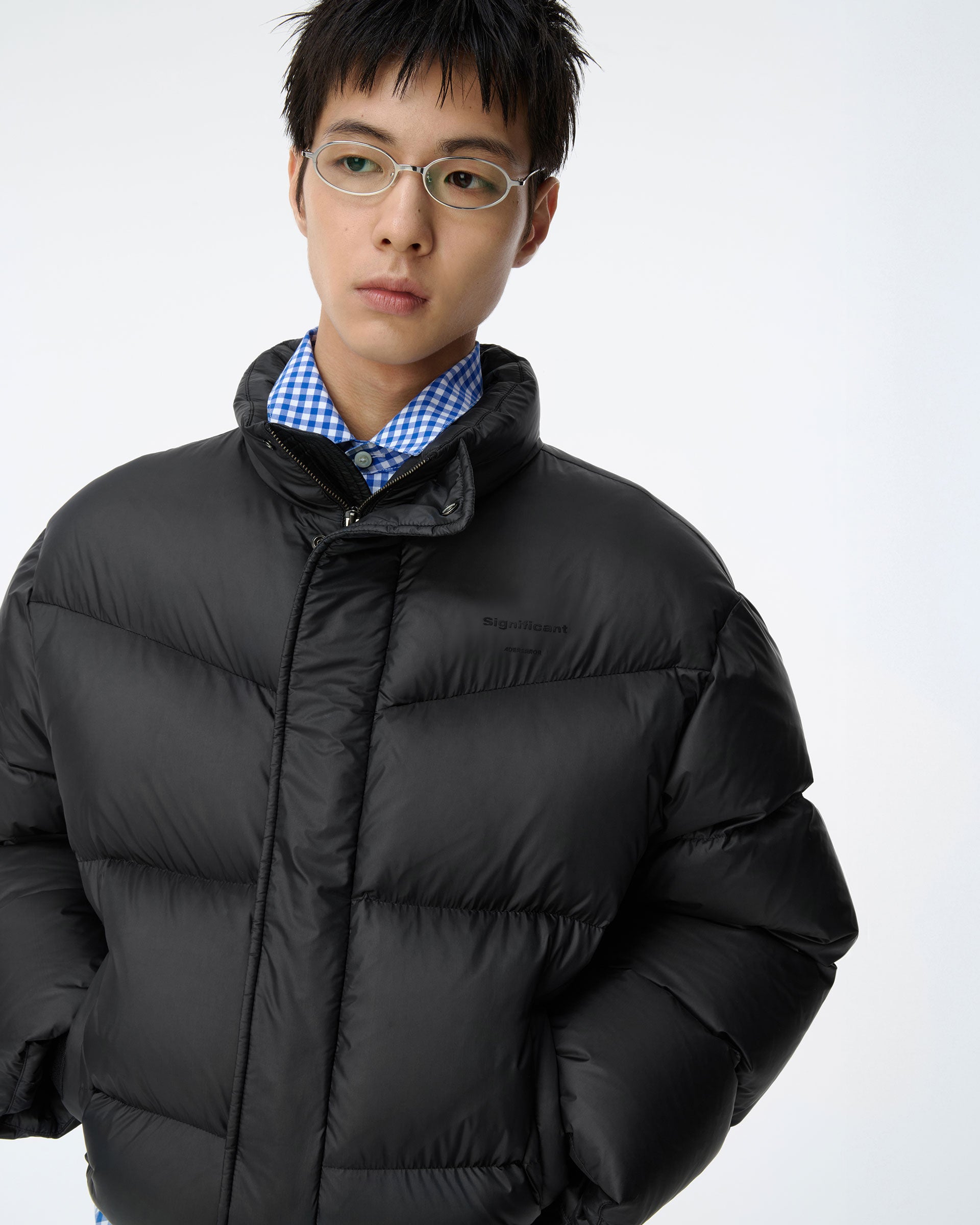 Ader Error - Sig; BL Tag puffer jacket 02 (Noir) product image 15 | TRAB K-Fashion Australia