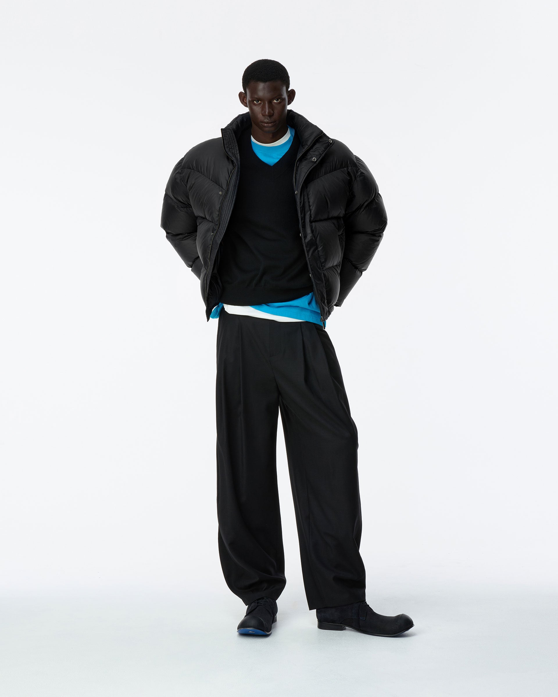 Ader Error - Sig; BL Tag puffer jacket 02 (Noir) product image 17 | TRAB K-Fashion Australia