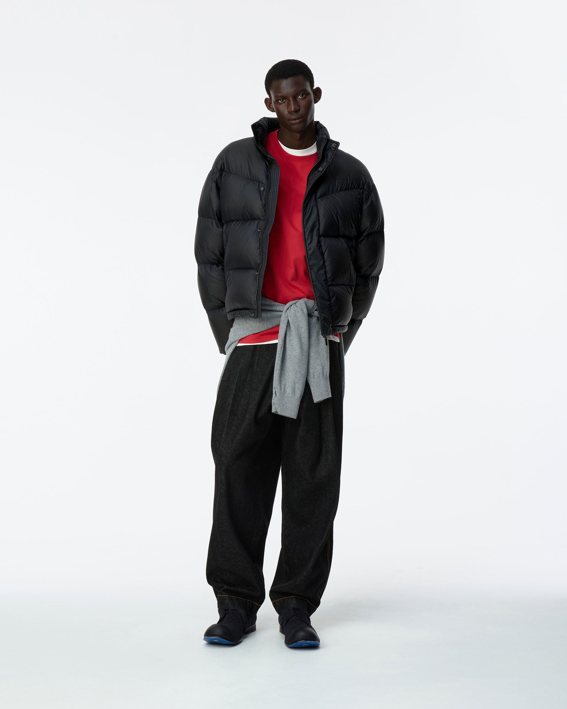 Ader Error - Sig; BL Tag puffer jacket 02 (Noir) product image 7 | TRAB K-Fashion Australia