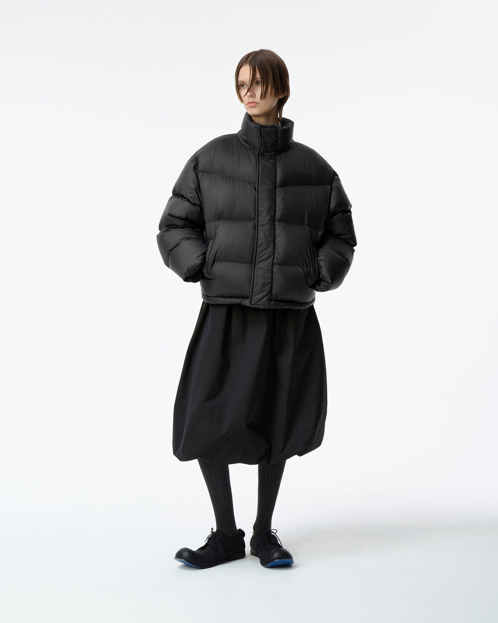 Ader Error - Sig; BL Tag puffer jacket 02 (Noir) product image 2 | TRAB K-Fashion Australia