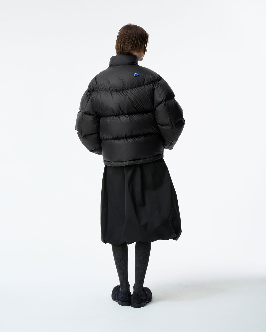Ader Error - Sig; BL Tag puffer jacket 02 (Noir) product image 3 | TRAB K-Fashion Australia