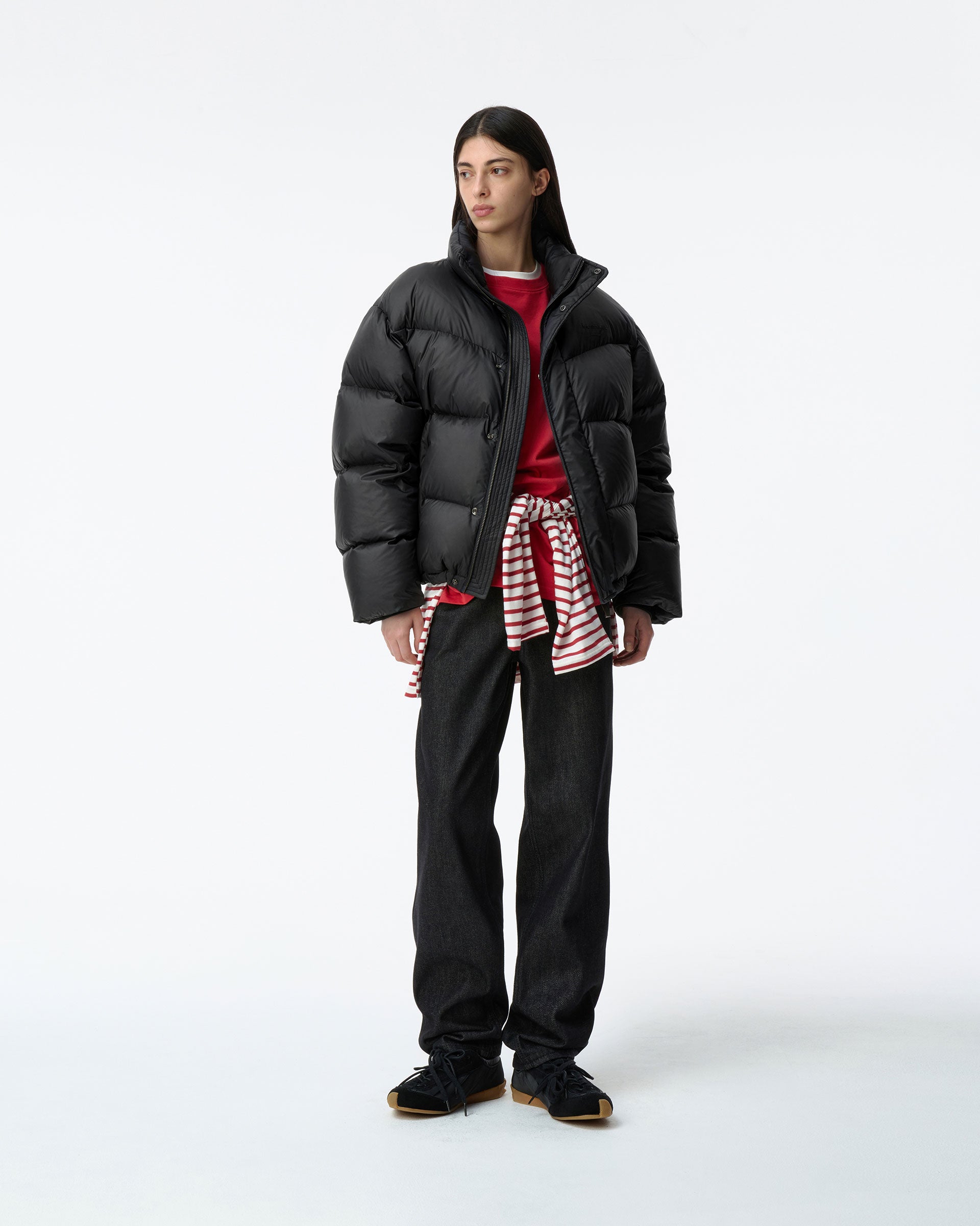 Ader Error - Sig; BL Tag puffer jacket 02 (Noir) product image 6 | TRAB K-Fashion Australia