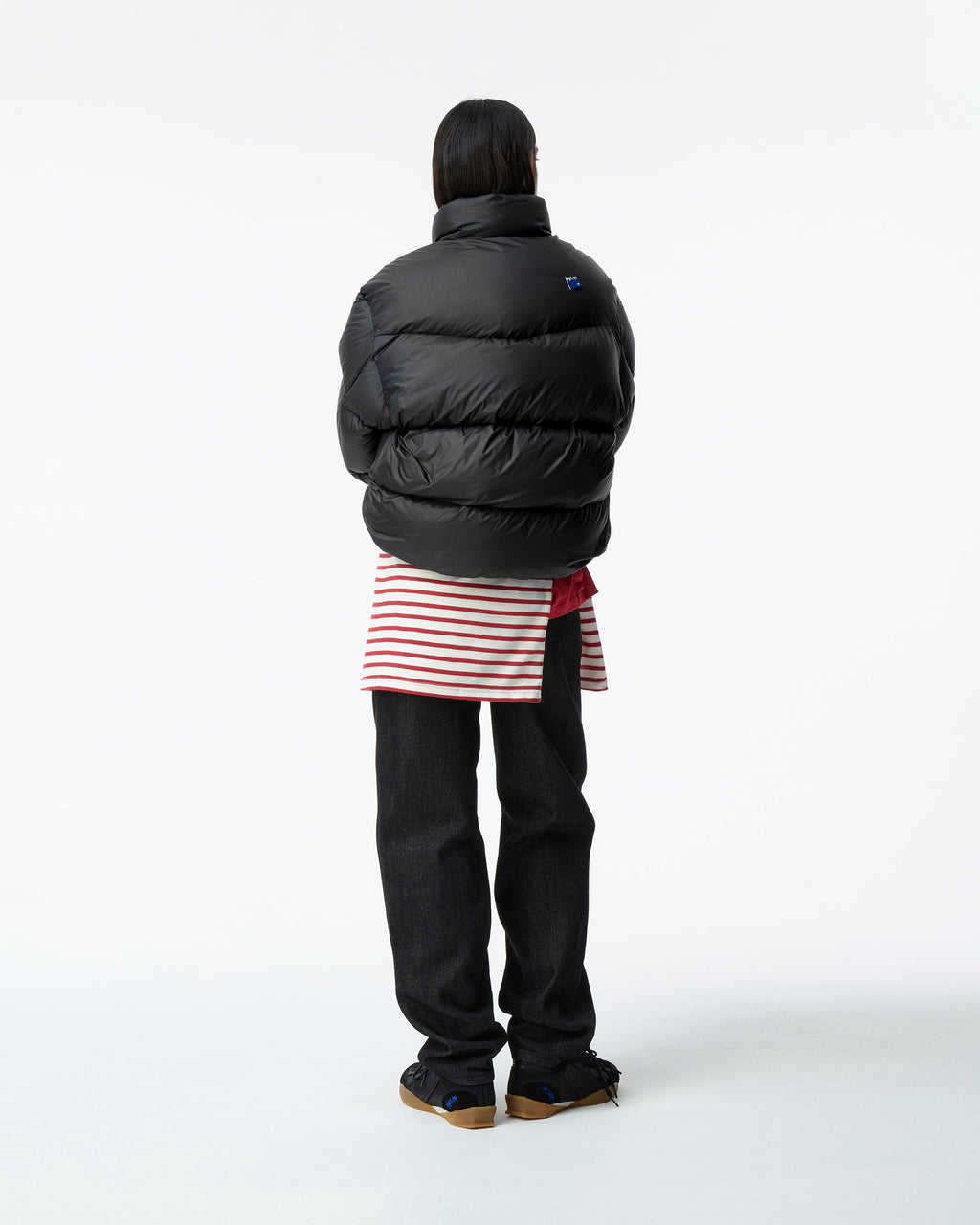 Ader Error - Sig; BL Tag puffer jacket 02 (Noir) product image 7 | TRAB K-Fashion Australia