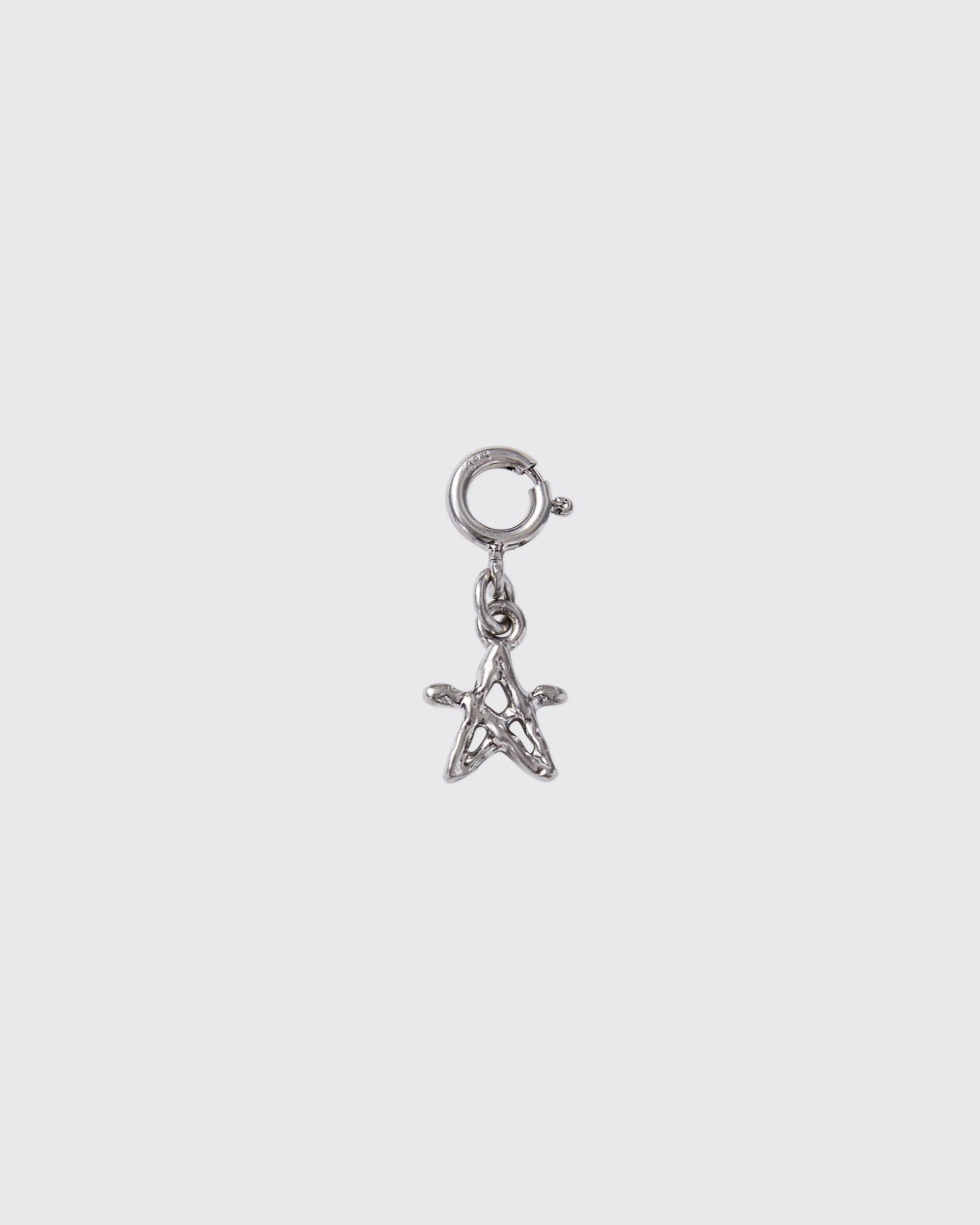 Ader Error - Stad silver charm (Silver) product image 1 | TRAB K-Fashion Australia