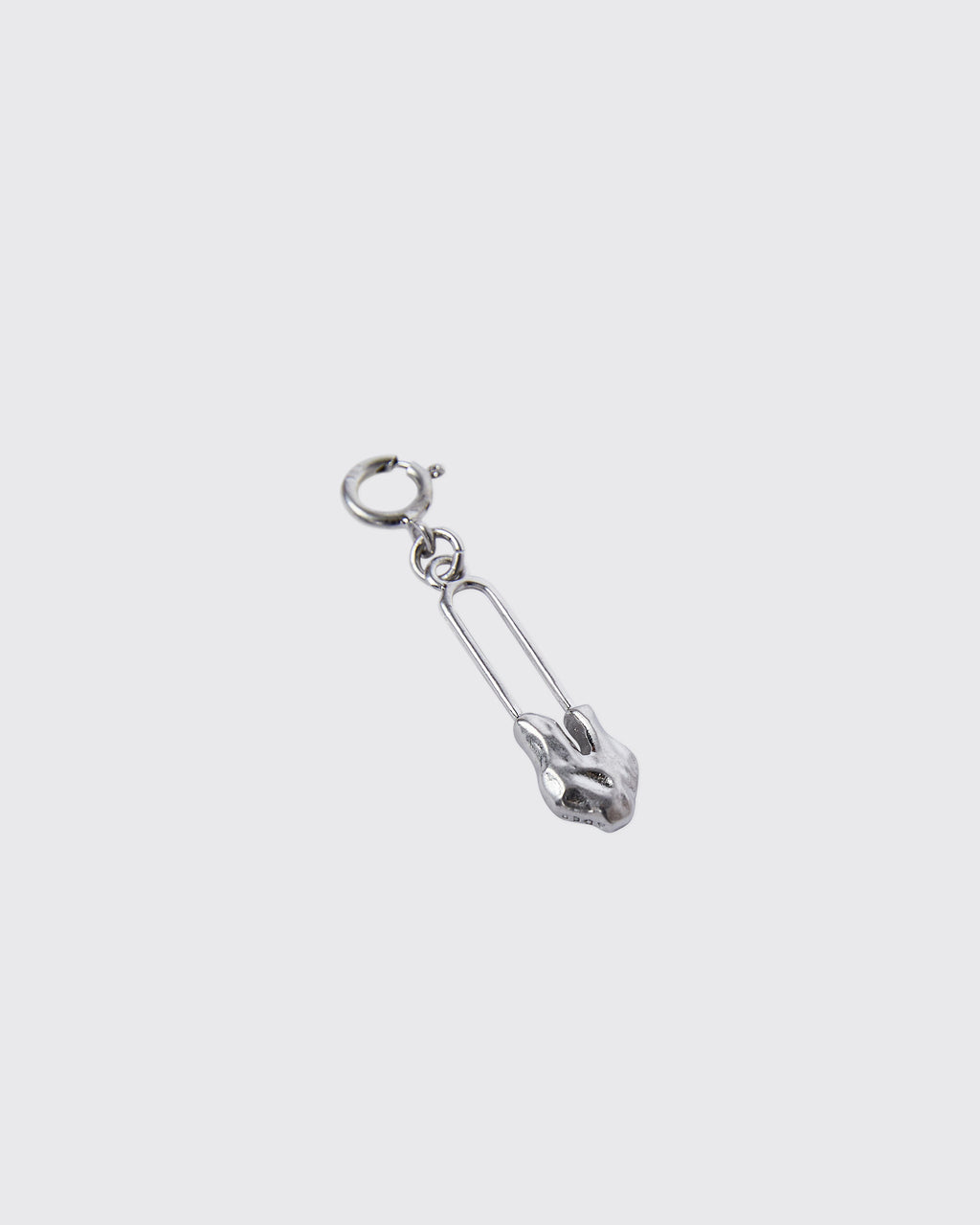 Ader Error - Destroyed pin silver charm (Silver) product image 2 | TRAB K-Fashion Australia