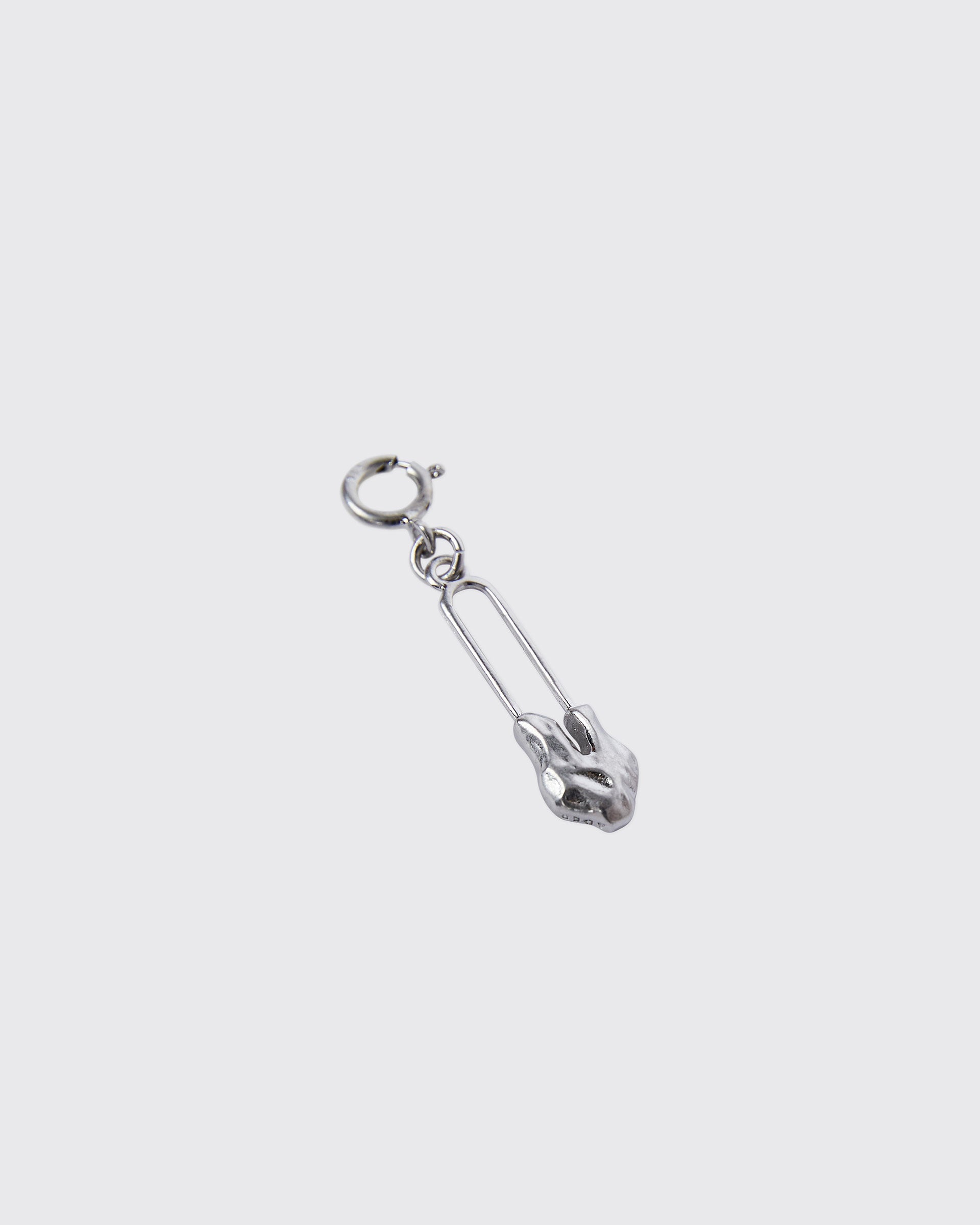 Ader Error - Destroyed pin silver charm (Silver) product image 2 | TRAB K-Fashion Australia