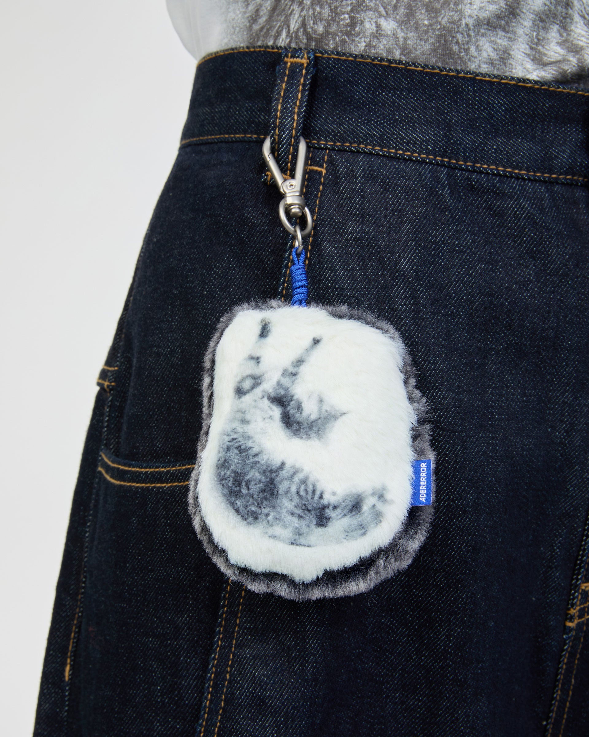 Ader Error - Blue cat keyring 01 (Off White) product image 8 | TRAB K-Fashion Australia