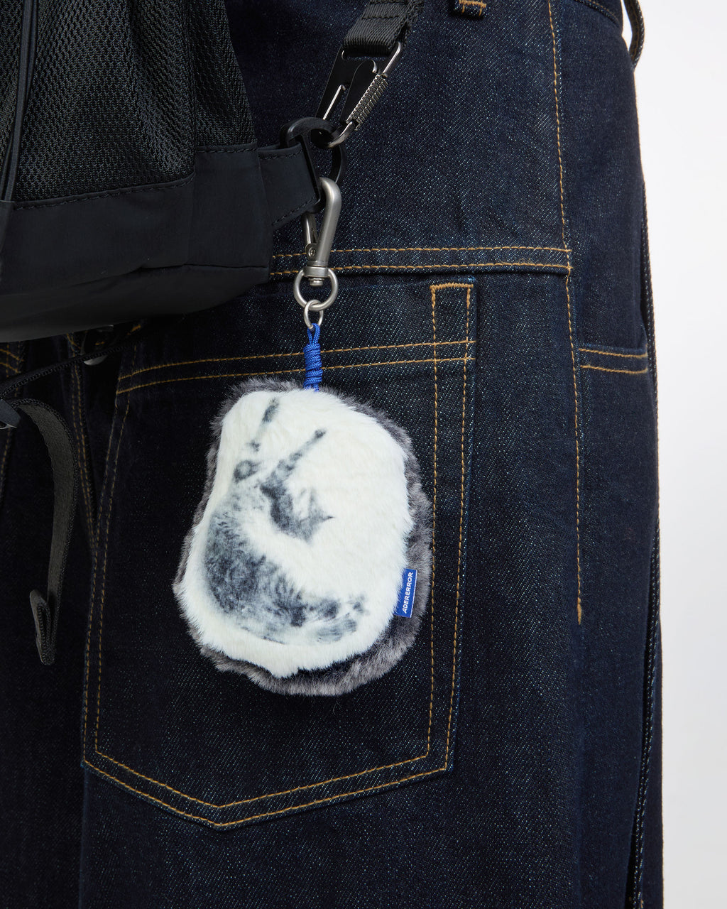 Ader Error - Blue cat keyring 01 (Off White) product image 9 | TRAB K-Fashion Australia