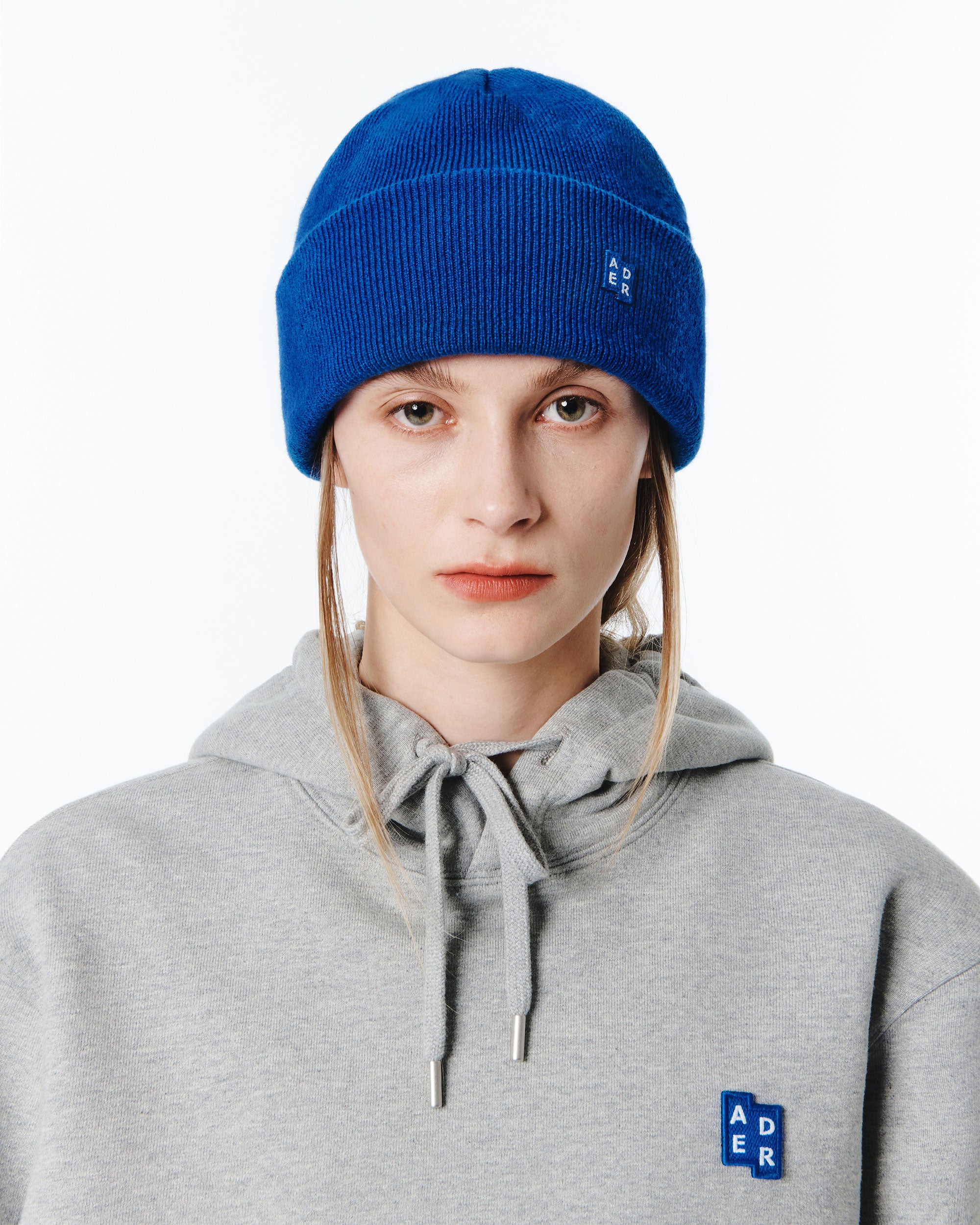 Ader Error - Sig; BL Tag beanie 02 (Blue) product image 3 | TRAB K-Fashion Australia
