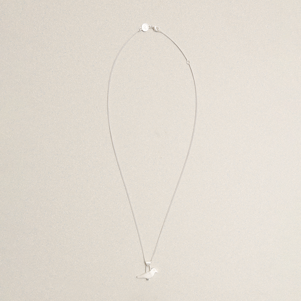 Towtow Archive - Pipi Statue Necklace (Silver) product image 2 | TRAB K-Fashion Australia